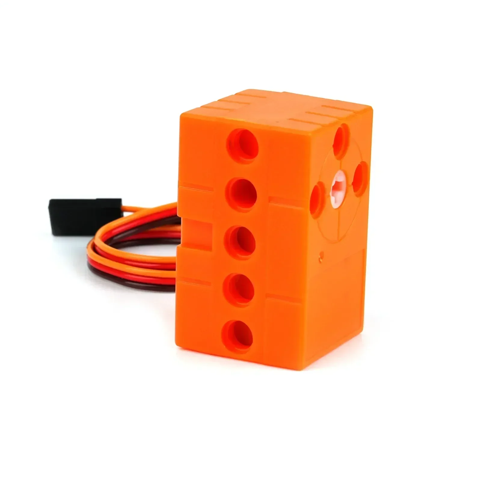 Фото Программируемый сервопривод Mini GeekServo 2/3P с проводным подключением, вращение на 360 градусов, совместим с стандартными конструкторами, Microbit, Raspberry Pi №5