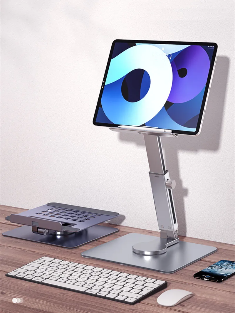 Настольная подставка для планшета Регулируемый складной держатель iPad Pro Air Mini 11 12