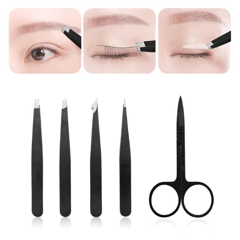 

Профессиональный пинцет из нержавеющей стали с изогнутыми ножницами, точный пинцет