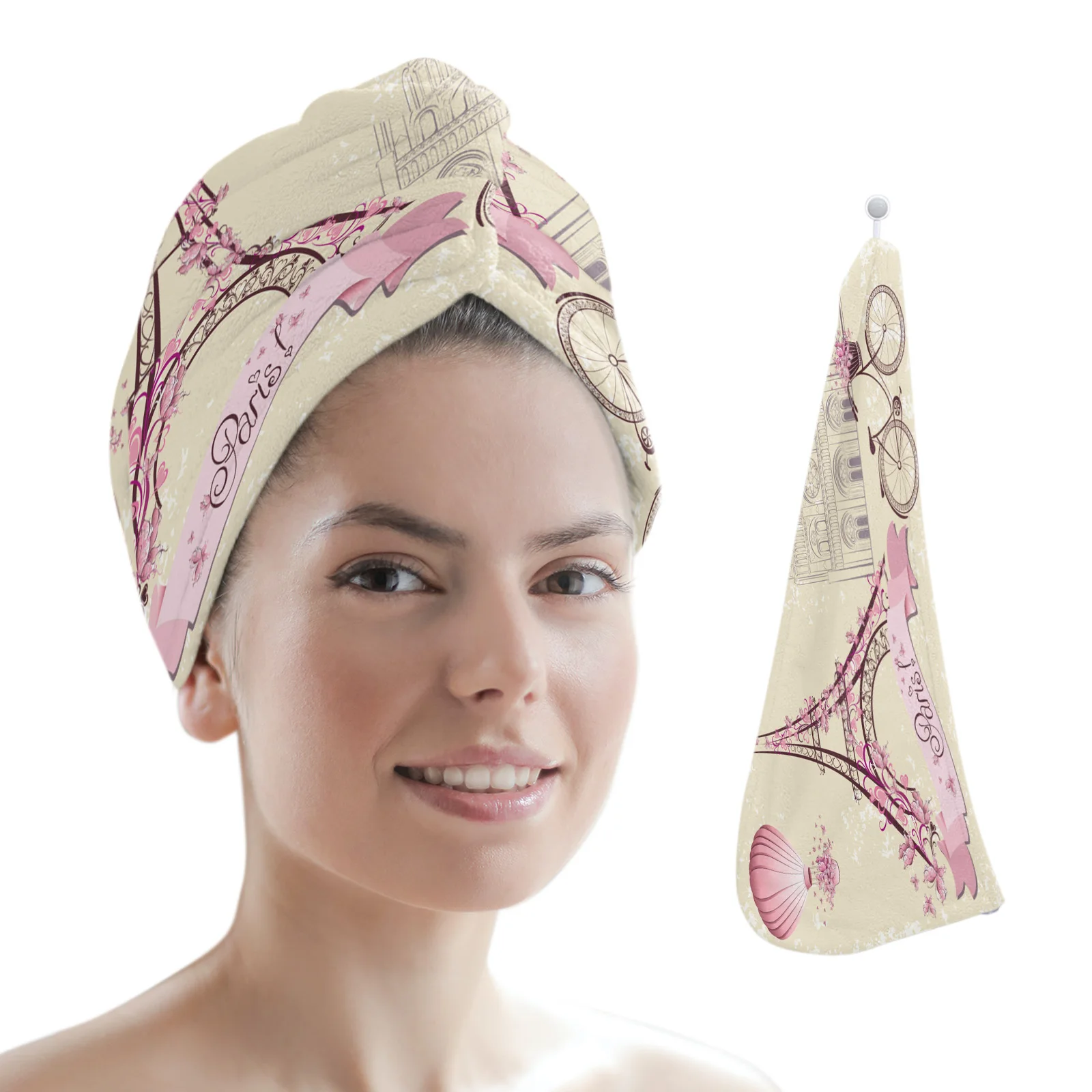 Французская Парижская Башня воздушный шар в стиле ретро быстросохнущее