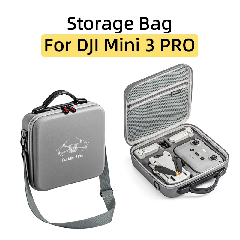

Для DJI Mini 3 Pro Drone RC-N1 для хранения пульта дистанционного управления Bag сумка для переноски Чехол сумка на плечо защитная коробка аксессуары