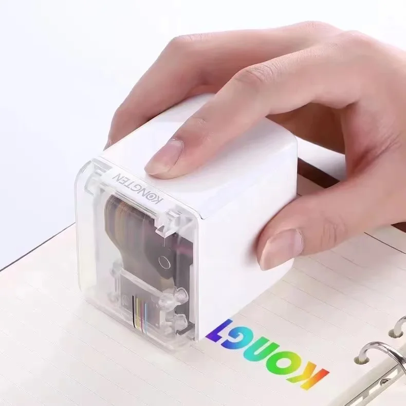 

Hand-held portable mini custom home Logo date label mini Mbrush color inkjet printer.