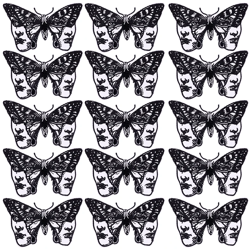 

10 шт./партия, термоклейкие нашивки для одежды