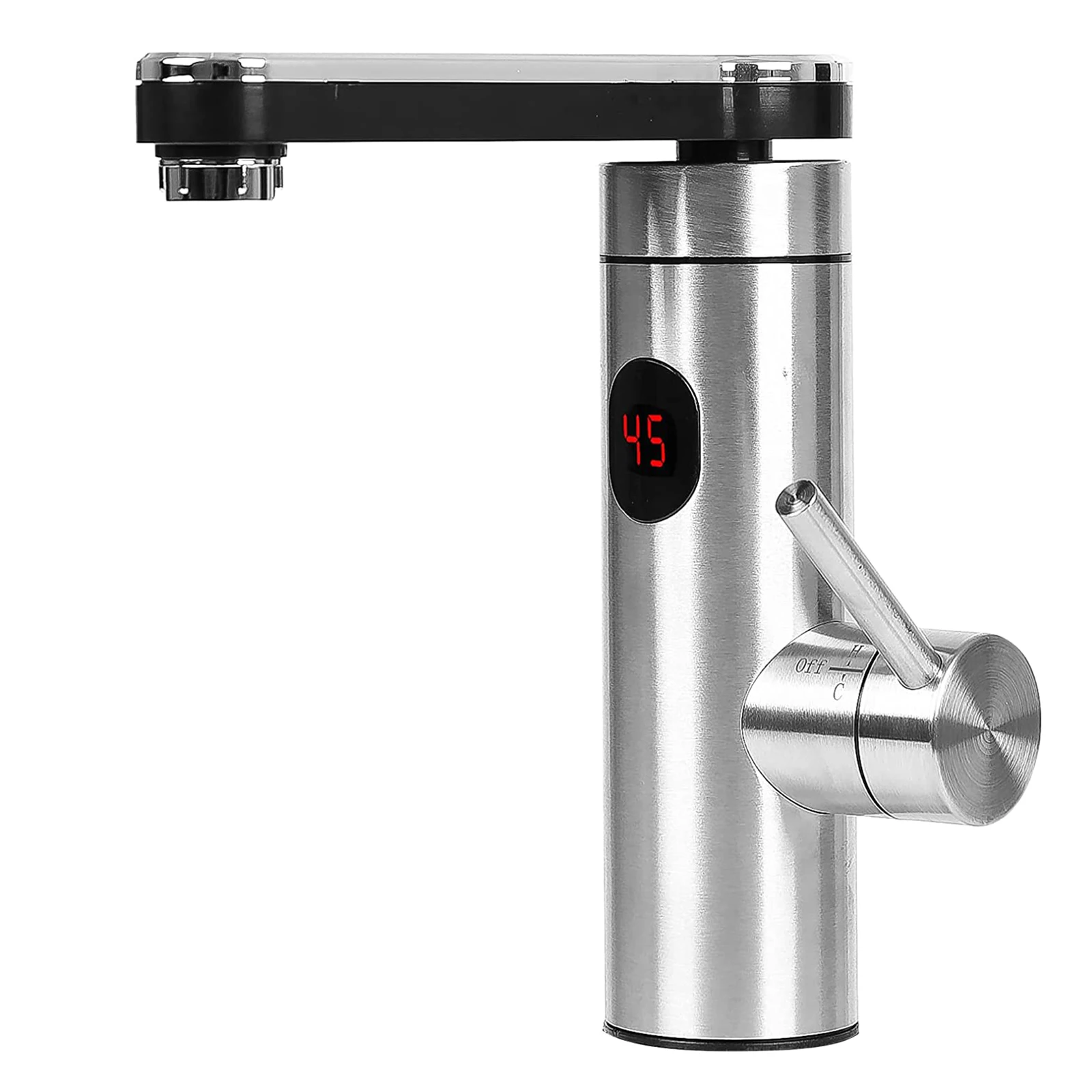 

Durable Water Faucet Electric Hot Electric Hot Instant Hot Spiral Opening Method Water Faucet 1/2 Inch Male Thread