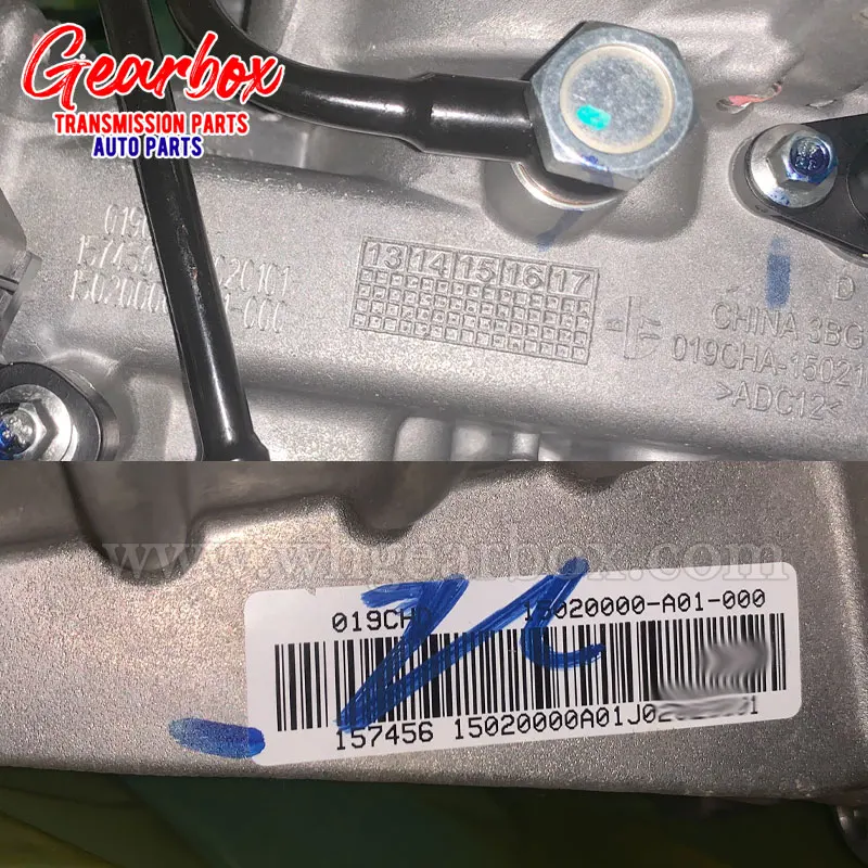 Оригинальный QR019CHA CVT ASSY коробки передач в сборе для Chery A3 ARRIZO 5 7 TIGGO35 019CHA-1500010