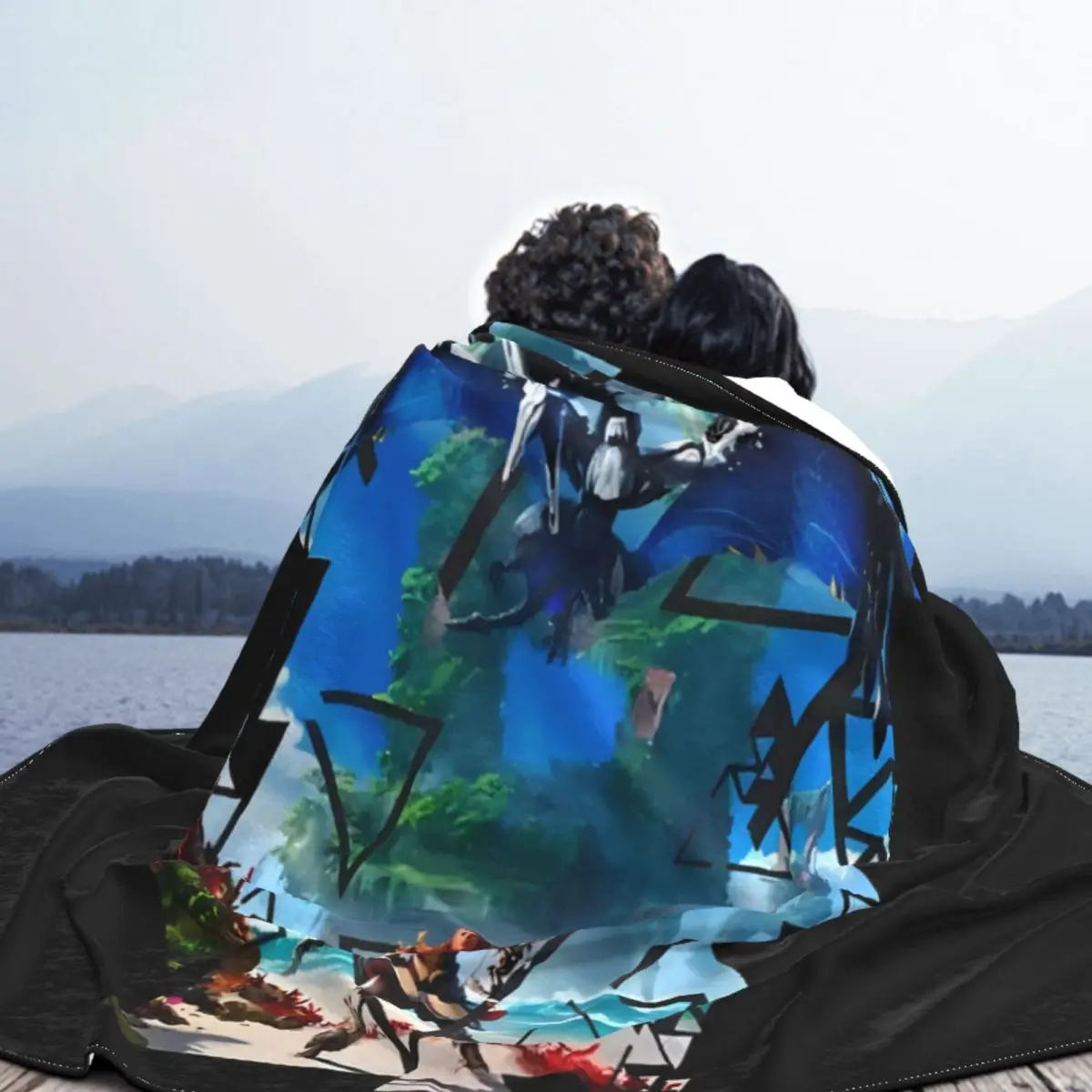 Плюшевое одеяло Horizon Today West для спальни пледы и одеяла