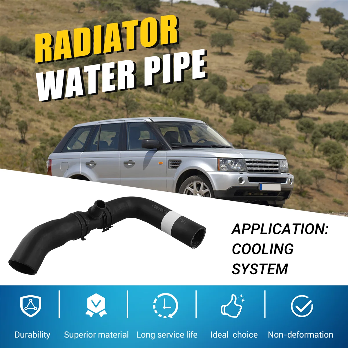 PCH 500941 Автоматический шланг радиатора охлаждающей жидкости для Land Rover Range Sport 2006-2009