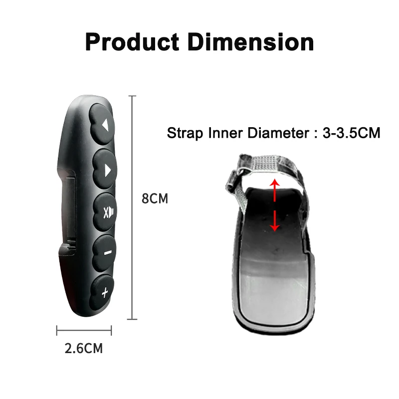 Универсальный пульт дистанционного управления на руль многофункциональный