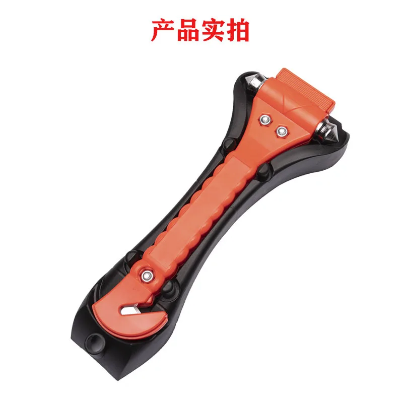 

2 in 1 Mini Car Safety Hammer Life Saving Escape Emergency Hammer Seat Belt Cutter Window Glass Breaker Car Rescue Red Hammers