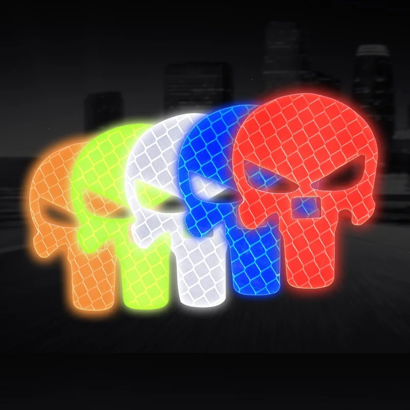 

1PCS PUNISHER Skull Film Classic Car Stickers Motorcycle Decals Car Accessories