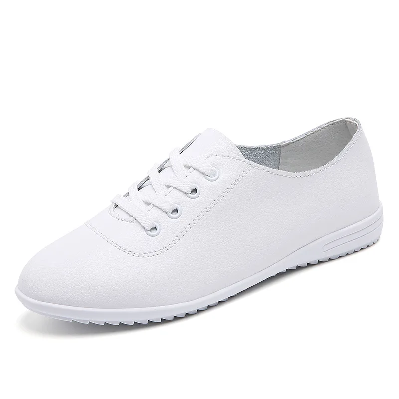 

2023 Women Flats Shoes Women Genuine Shoes Walking Shoes Spring Casual Flat Shoes Women Non Slip Shoes Nursing Shoes For Women