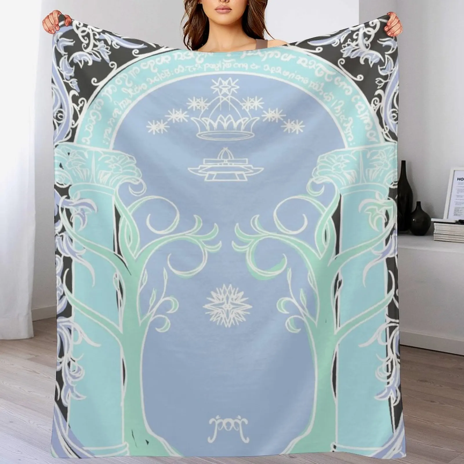 Цветная версия лунного освещения лесная горная дорога секретная дверь в стиле