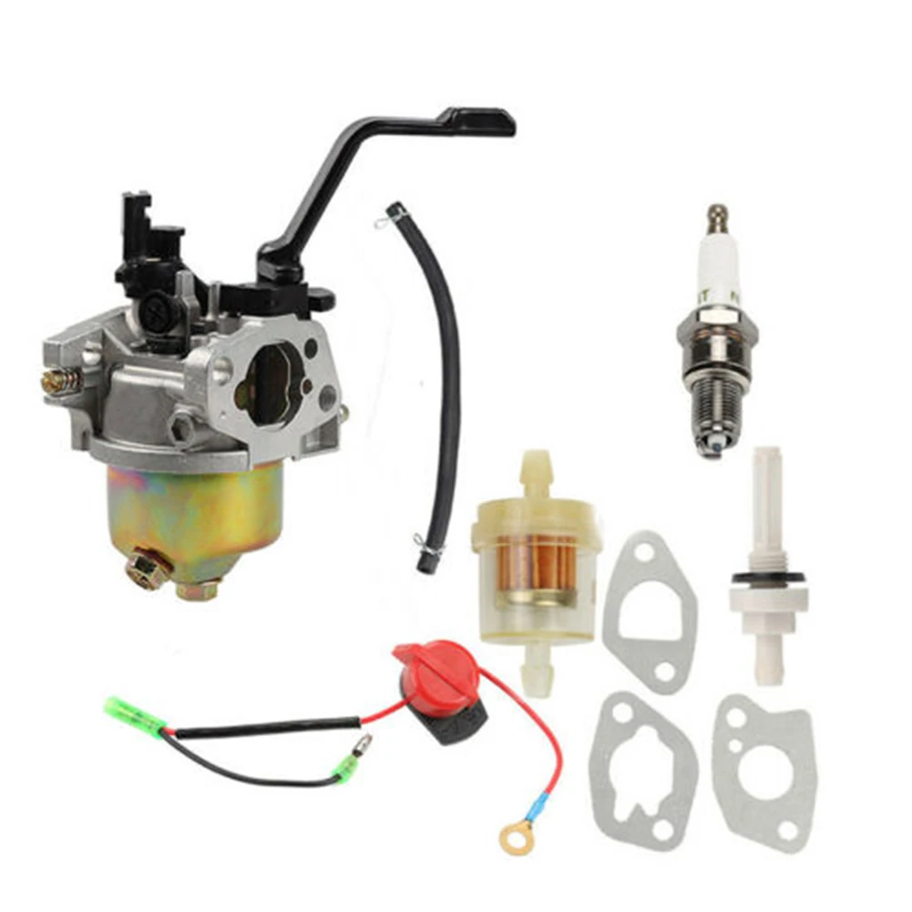 

1PC Generator Carburetor Carb Set For Honda GX120 GX160 GX168 GX200 5.5HP 6.5HP FT Fuel Filter Lawn Mower Parts Garden Tool