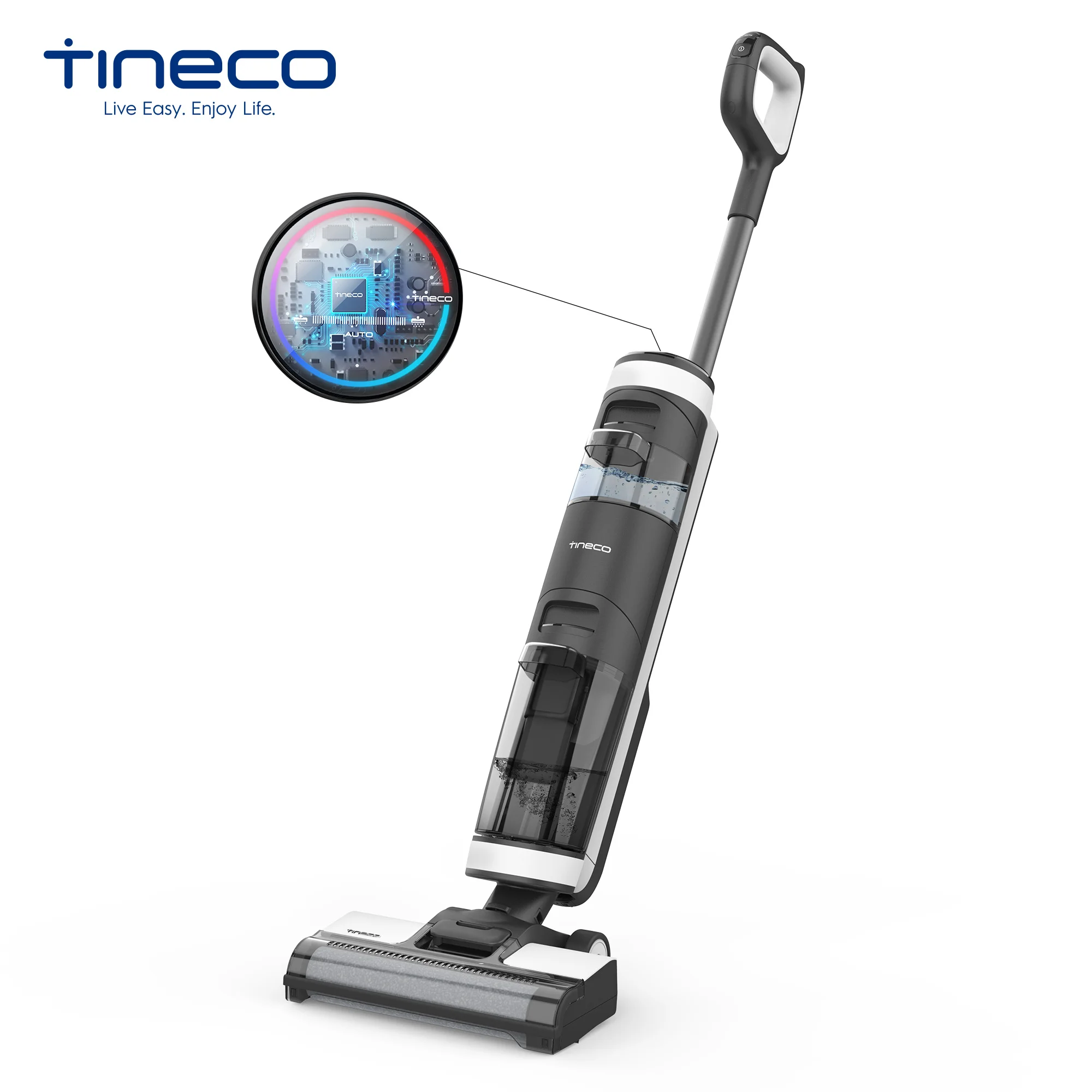 Tineco Floor One S3 Cordless Wireless Wet Dry Vacuum Cleaner Multi Surface Smart Wireless Floor Washer Handheld Household APP