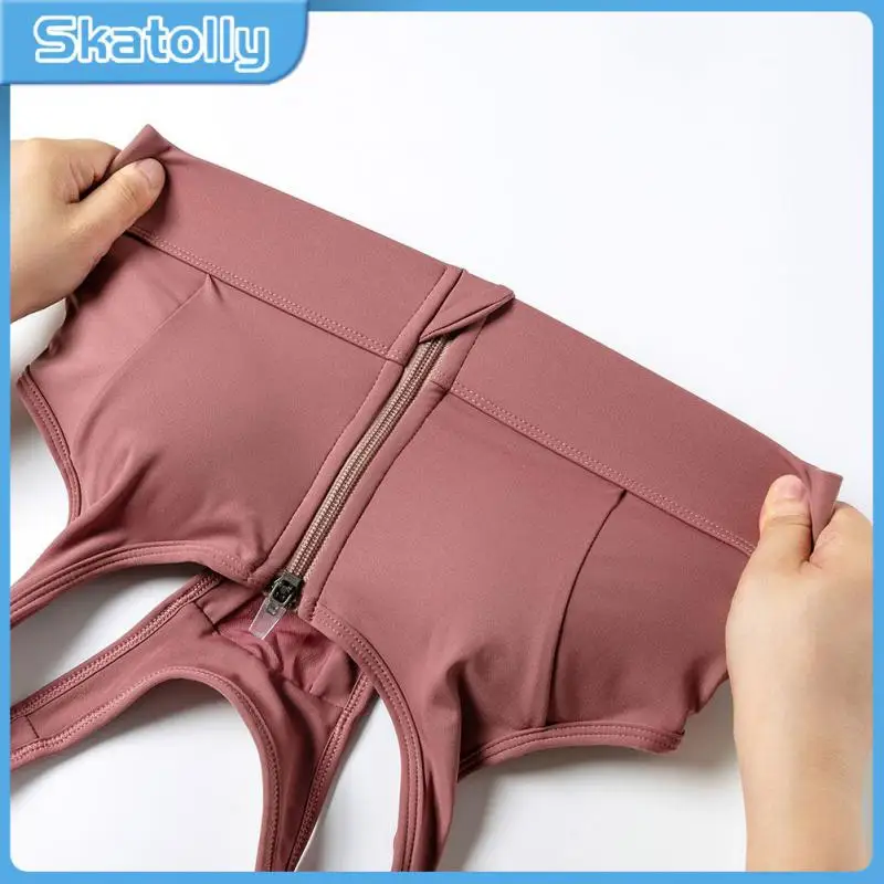 

Женский спортивный бюстгальтер пуш-ап укороченный умеренный шок Фитнес Йога Бег нижнее белье трехмерная молния дышащая сетчатая спортивная одежда