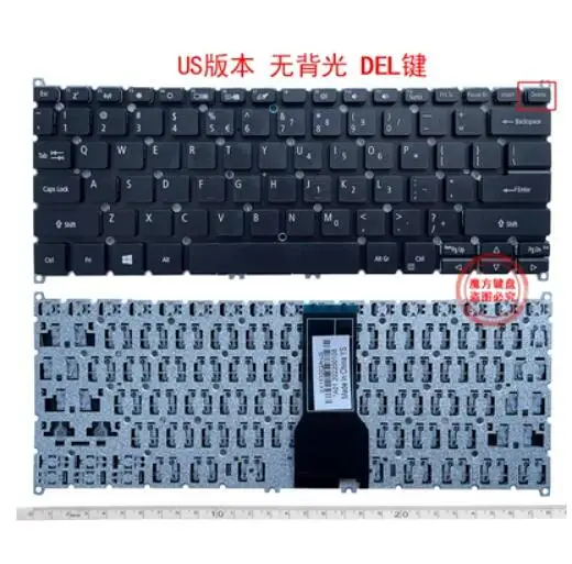 

NEW For Acer Swift SF314-56 SF314-56G SF314-58 SF314-58G US Keyboard no Backlit (delete key)