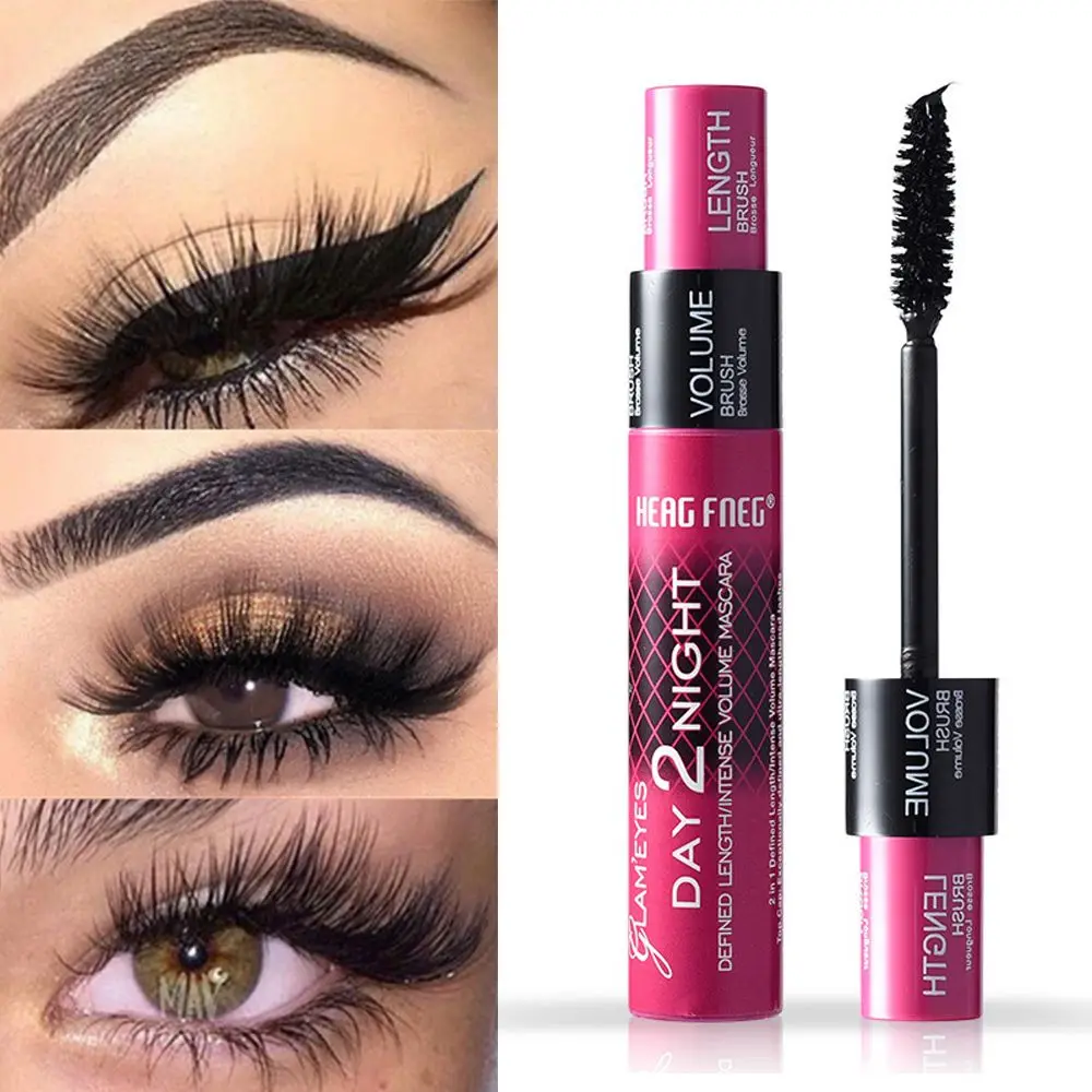 

4D Silk Fiber Lash Mascara Black Thick Eyelash Waterproof Extension Volume Long Lasting Makeup Professional Makeup Cosmetics