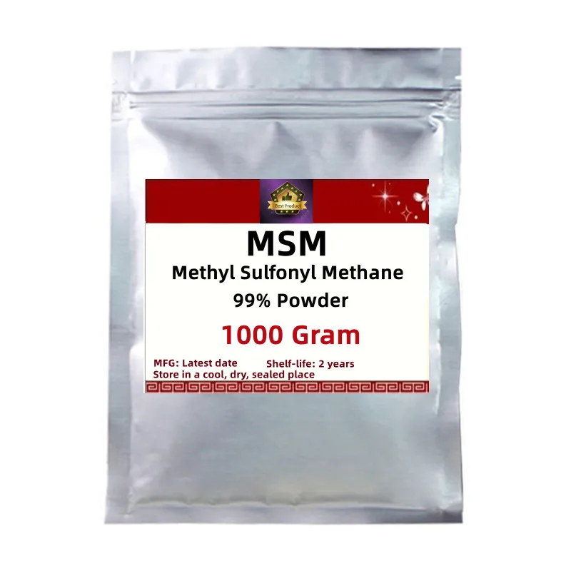 

50-1000g Best MSM Supplement,Methyl Sulfonyl Methane,Free Shipping