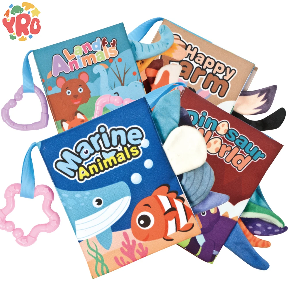 Детские книжки, ежедневное обучение, моющаяся интерактивная игрушка-пазл для родителей и детей, подходит для детей 0-12 лет
