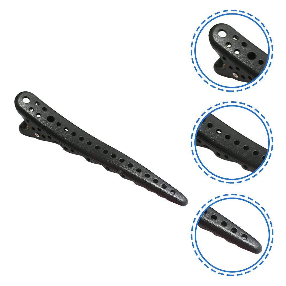 

6pcs Hair Partition Clips Barber Hairdressing Clip Large Duck Teeth Hair Clips Women Alligator Hair Clip