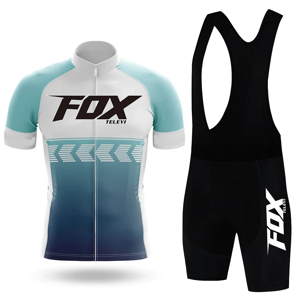 

2023 лиса teleyi Pro команда Велосипедная одежда мужская новая одежда для шоссейного велосипеда дышащая велосипедная футболка комплект Ropa Ciclismo Maillot