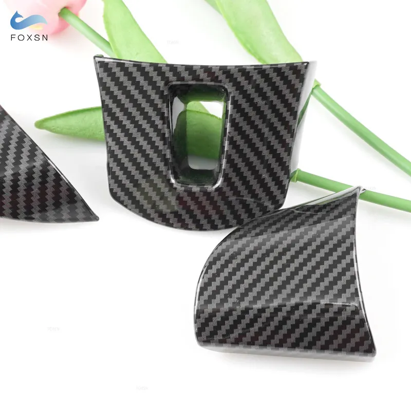 Автомобильные аксессуары 3 шт. крышка панели руля для VW Golf 6 MK6 Passat B7 Jetta Tiguan Touran Sharan