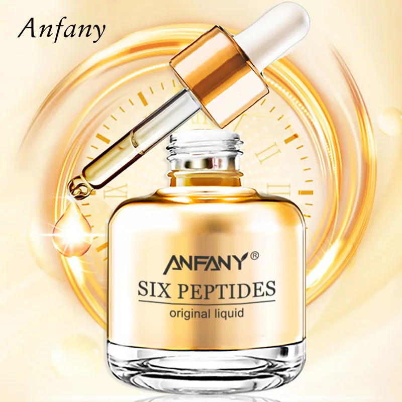 

Anfany 1pcs 30ml Hexapeptide Stock Solution Firming Essence Hydrating and Moisturizing Dilute Fine Lines Nasolabial Crow's Feet