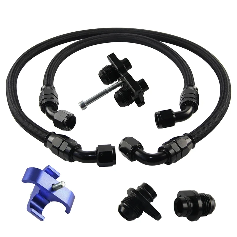 Комплект линий масляного радиатора AN10 для BMW M3 M4 M2 COMP S55 F80 F82 F83 F87 F8X 2015-2020