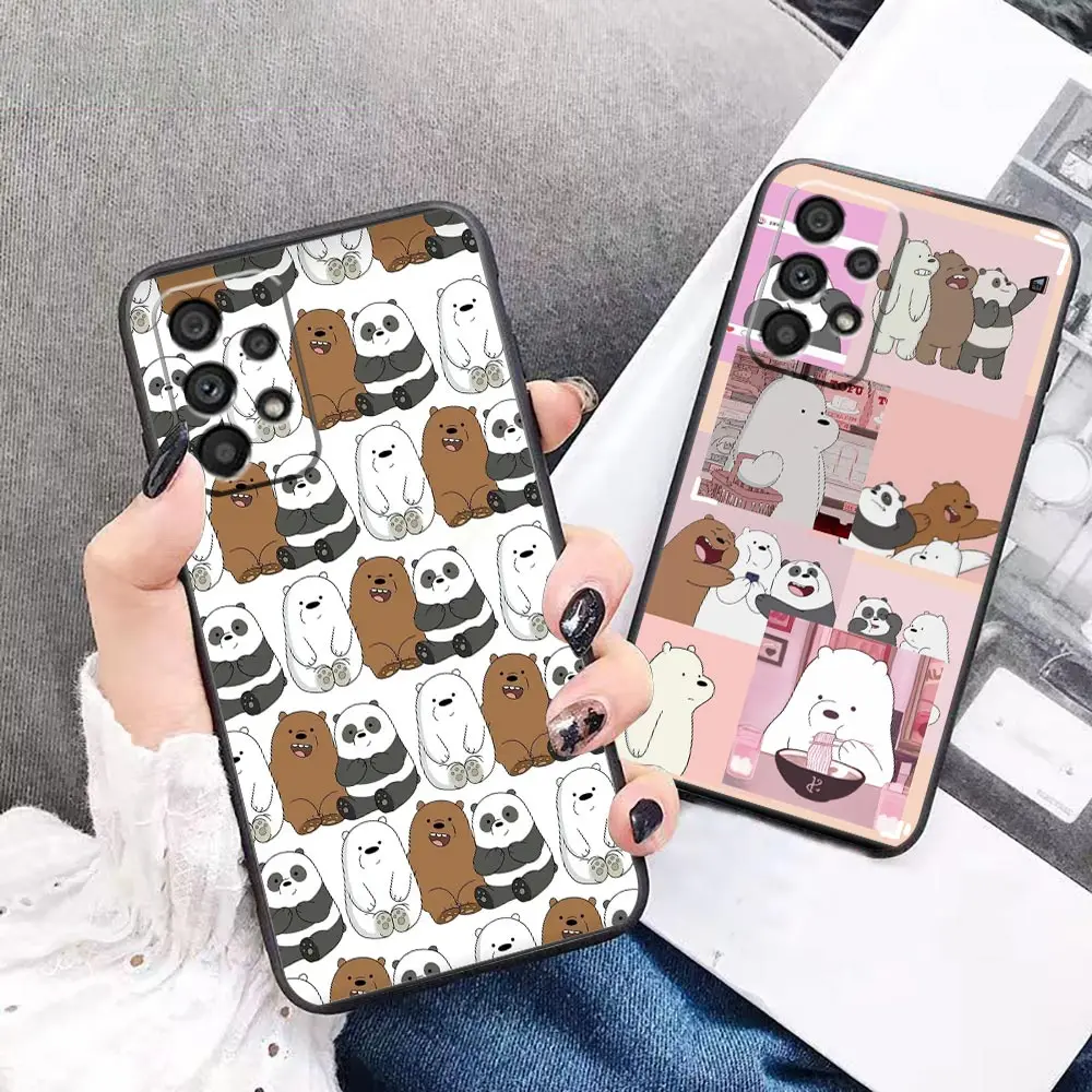 

Funda Case For Samsung A73 A71 A53 A33 A32 A13 A12 A80 A71 A70 A52 A51 A50 A32 A30 A23 A22 A21 5G Case Para Anime We-Bare-Bears