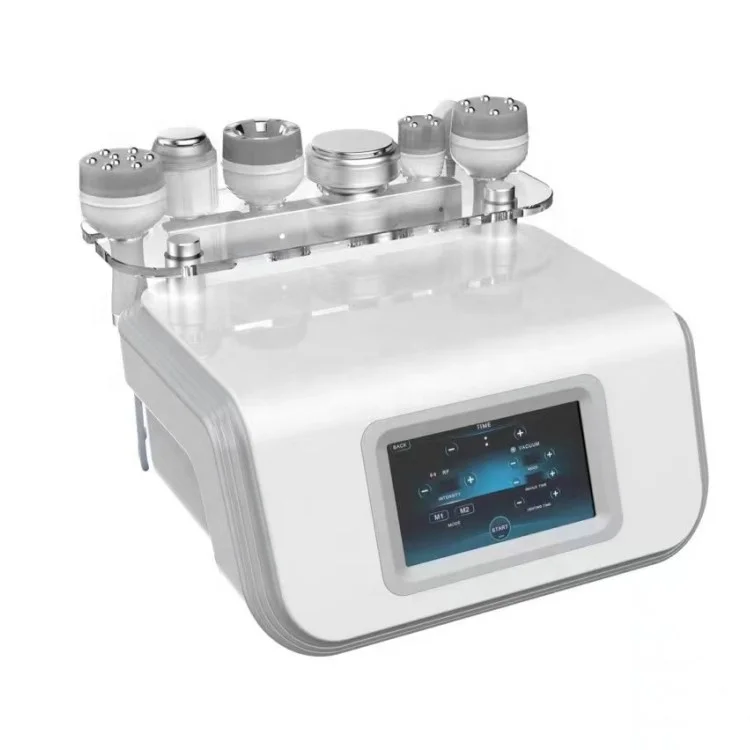 

New Trending Cavitation 40K EMS EL Face Lift LED Laser Machine 8 IN 1 Ultrasonic Cavitation 2.5 Vacuum RF Fat Loss Machine