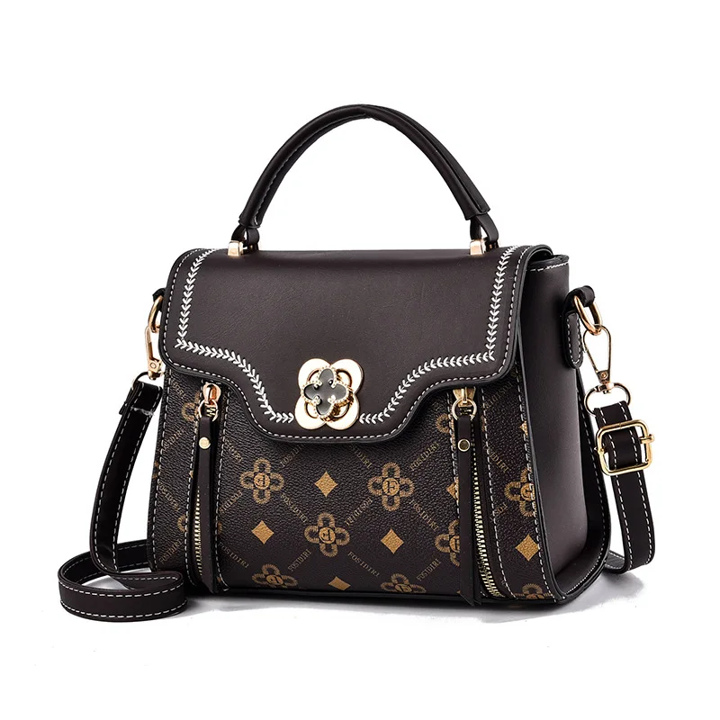 

Brand Designer Small Leather Small Shoulder Bag Women Luxury Female Designer Crossbody Bags Handbags and Purses