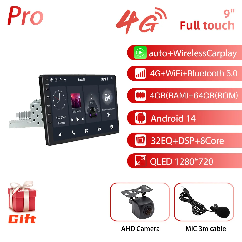 

1 Din Android радио автомобильный мультимедиа для Citroen C4 Grand Picasso 2006-2013 стерео головное устройство Carplay авторадио GPS Android Auto