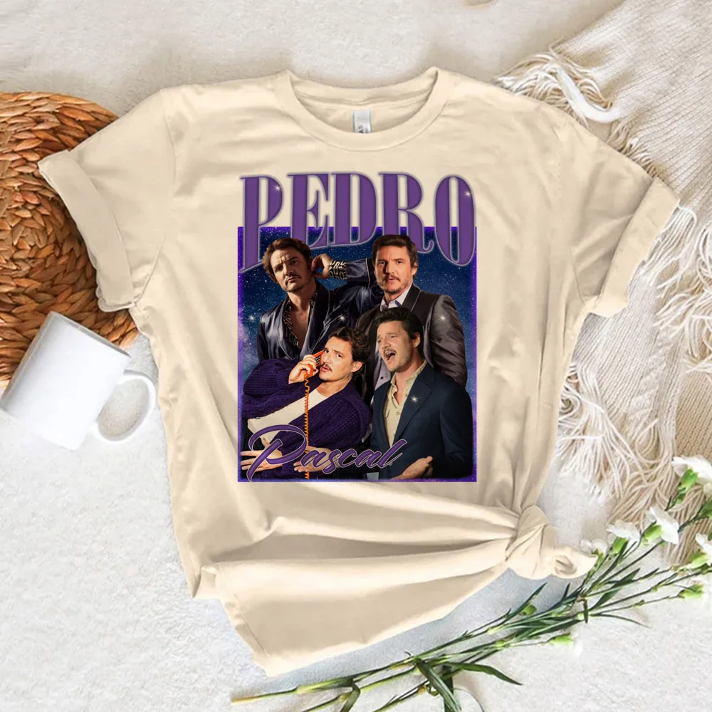 Женская рубашка Pedro Pascal модная корейская одежда в стиле ретро Y2k винтажная