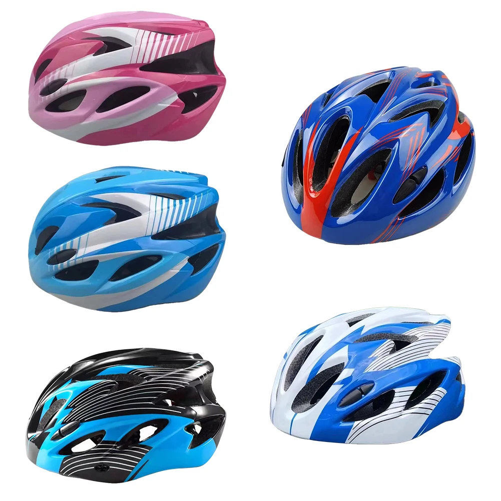 

Children Mountain Road Bike Helmet Adjustable Buckle Cycling Bike Helmets Portable Shockproof Lightweight for Scooter Skateboard