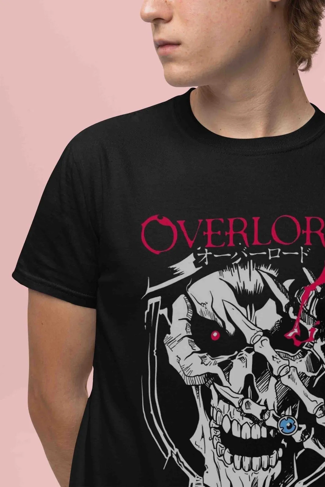 Фото Футболка Overlord, футболка Айнза, футболка Альбедо, топ Шалтир, футболка Демиурга Себаса, аниме-футболка №2