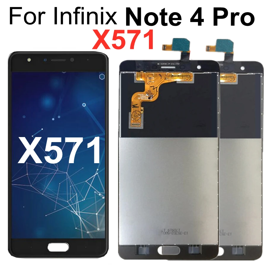 

5.7" For Infinix Note 4 Pro X571 LCD Display Touch Screen Digitizer Assembly Replacement For Infinix Note4 Pro LCD Display