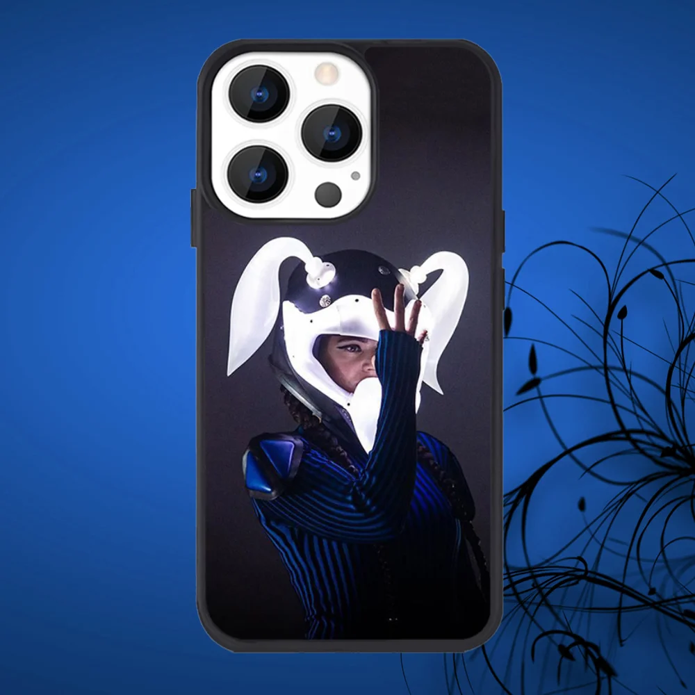 Чехол для телефона Spanish Singer R-Rosalia iPhone 15 14 13 12 11 Plus Pro Max Mini Magsafe с магнитной