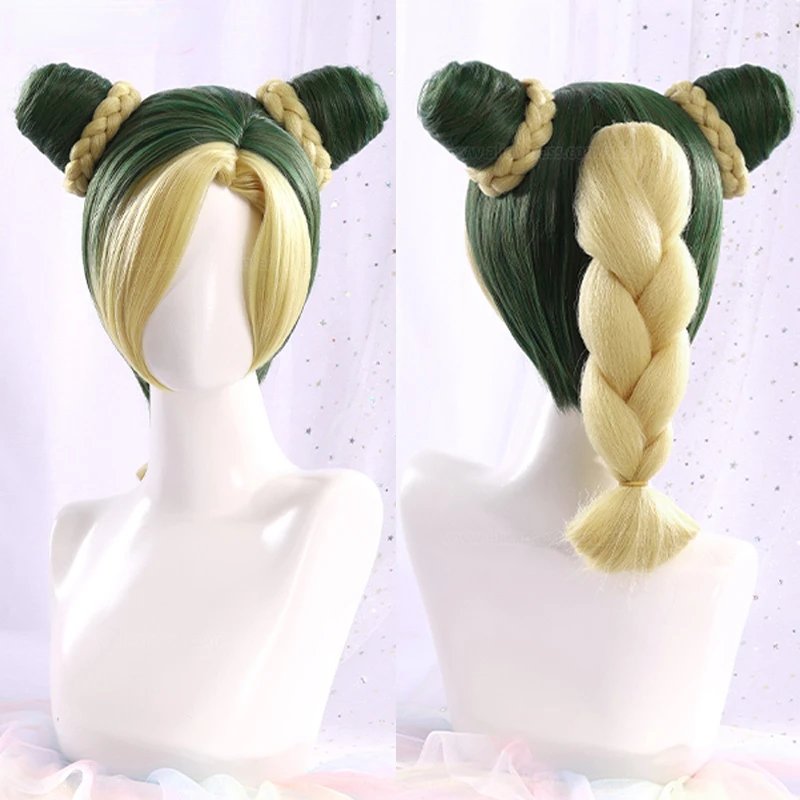 Парик для косплея из аниме Невероятные приключения Джоджо термостойкие короткие