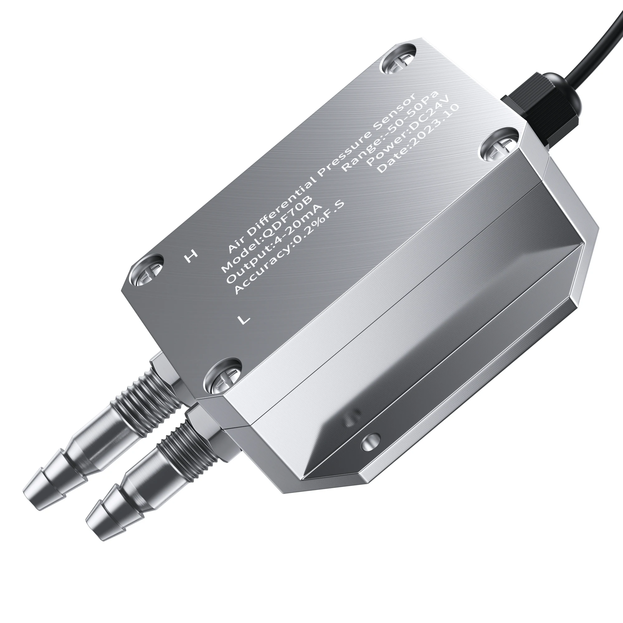 Датчик перепада давления воздуха от -1 до 1 кПа 2 100-100 4-20 мА 0-10 В RS485 микродавления