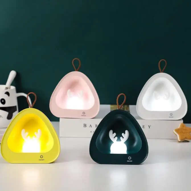 

Настольная лампа для спальни, прикроватный ночник с USB-зарядкой