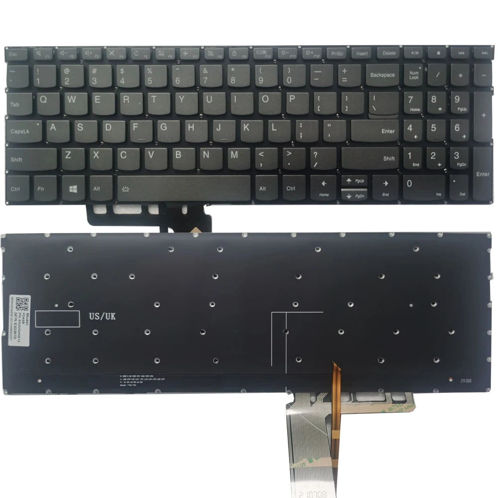 NEW US laptop Keyboard for Lenovo yoga C740-15 S740-15 V740-15 V340-15 thinkbook 15IIL E5-IML backlight