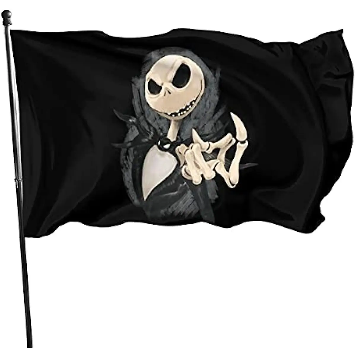 Skeleton Imp Evil Charm Taunt From Death's Smile 3x5ft Flag