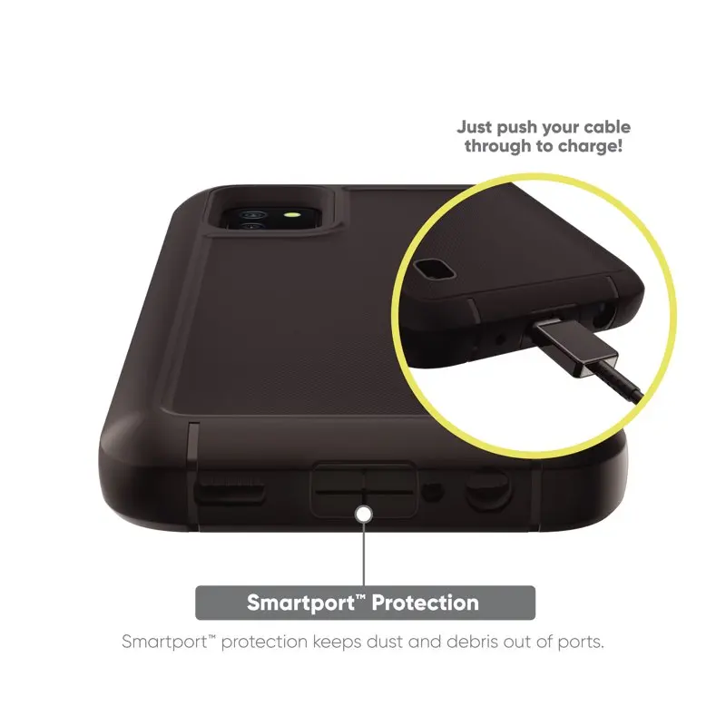 2023 new for Rugged Phone Case for Samsung Galaxy A02s - Black