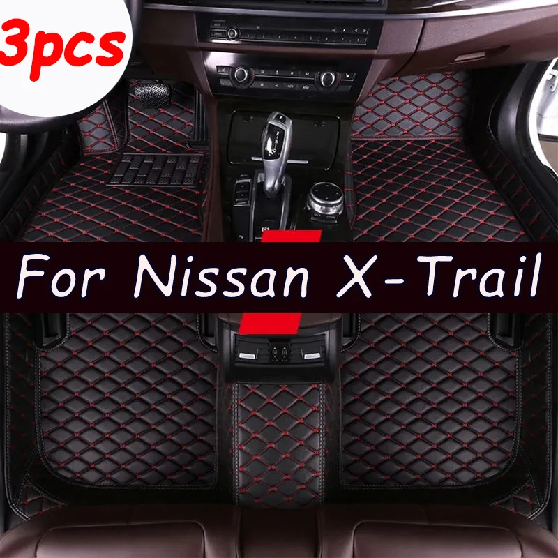 Автомобильные коврики для Nissan Rogue X-Trail X Trail T32 2014 ~ 2020 кожаные набор автомобильных