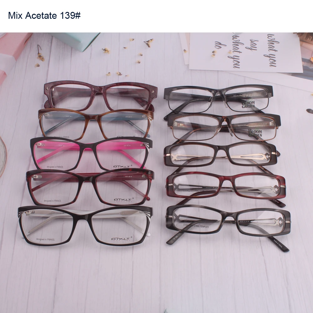 Wholesale Promotion square blue light glasses women optical spectacle frame myopia eyewear oculos de grau 안경테 очки для зрения