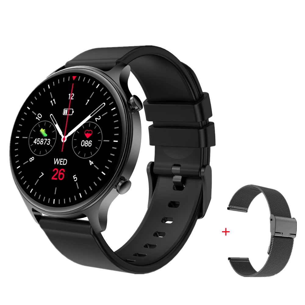 

IP68 Waterproof Smart Watch DK18 1.28 Inch Full Touch Screen Remote Music Heart Rate Monitor Call Reminder Smartwatch for Men