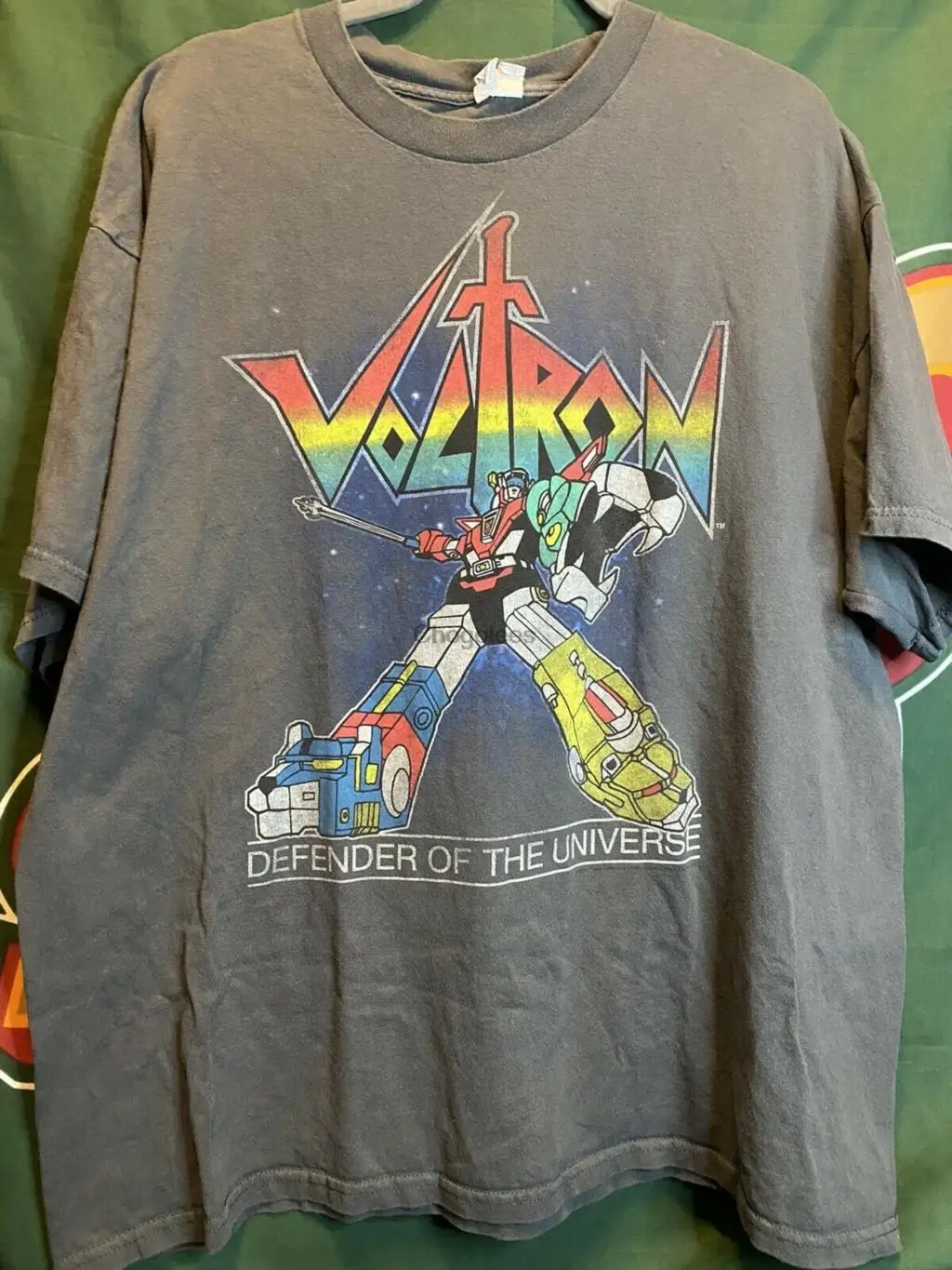 Винтажный защитник Voltron Defender Of The рубашка Вселенная Мужская XXL 2XL |