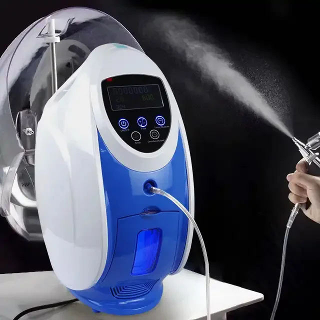 Фото Новейший корейский кислородный купол O2 to derm для омоложения кожи, кислородная маска для лица, аппарат для кислородной терапии №3