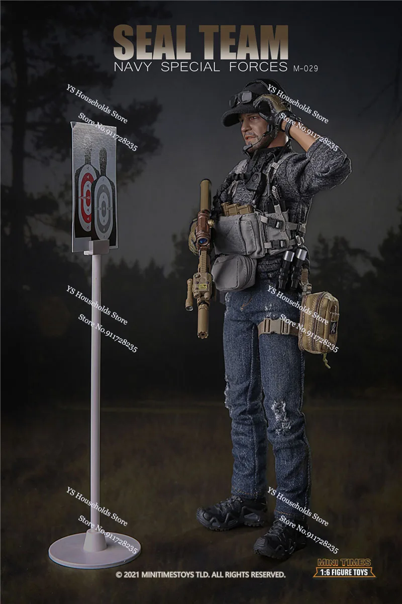 MINITIMES M029 1/6 Seal Team Navy Спецназ Человек Солдат Модель Тренировочная собака Игрушки