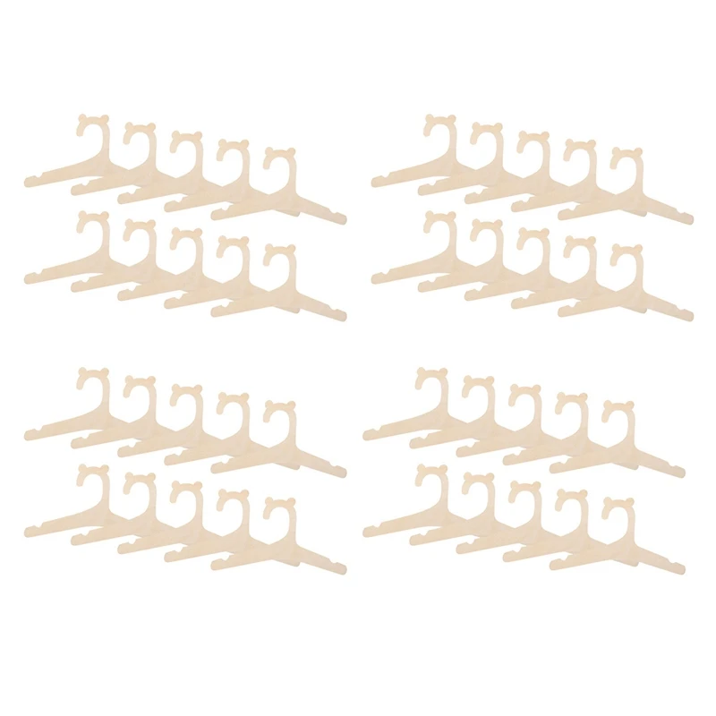 

40 Pcs Wooden Hanger For Baby Clothes Natural Wood Hanger For Baby Clothes Hanger Rack Room Nursery Decor For Kids